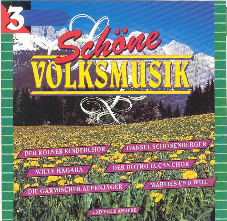 CD * SCHONE VOLKSMUSIK - Vol. 3, CD & DVD, CD | Chansons populaires, Comme neuf, Enlèvement ou Envoi