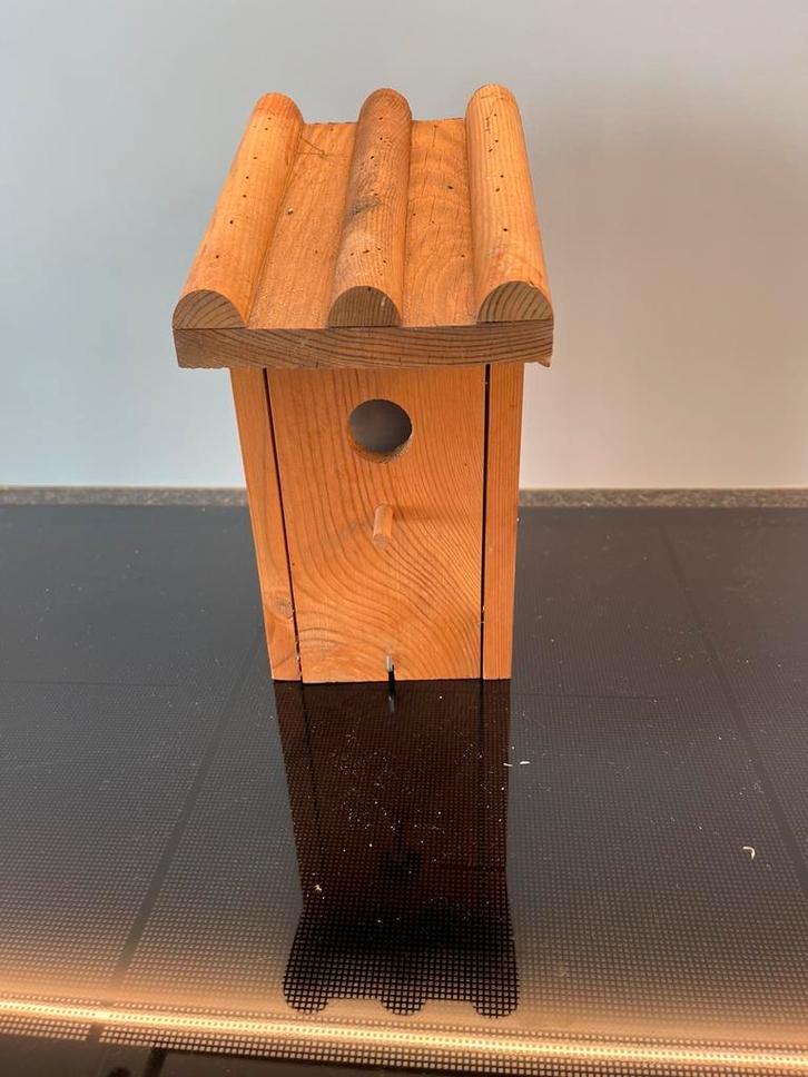 Nestkastje onbehandeld, Tuin en Terras, Vogelhuisjes en Vogelbaden, Zo goed als nieuw, Ophalen of Verzenden