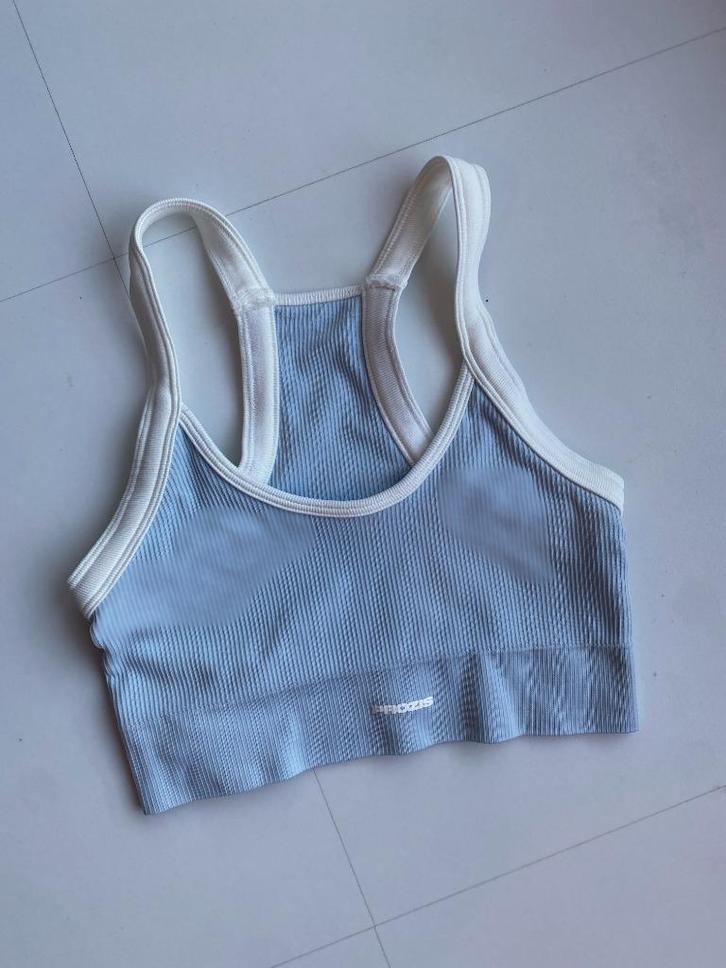 Lichtblauwe Studio Time Sports Bra (Prozis - XS), Kleding | Dames, Sportkleding, Nieuw, Fitness of Aerobics, Maat 34 (XS) of kleiner