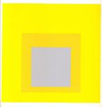 Josef Albers zeefdruk "Homage to the Square- Selected", 1977, Antiquités & Art, Art | Lithographies & Sérigraphies, Enlèvement