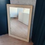 Grote zware houten landelijke spiegel 73x1m03, Huis en Inrichting, Woonaccessoires | Spiegels, Ophalen