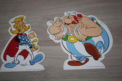2x Asterix Silouetten , 2000 , Goscinny - Uderzo , 18 cm, Verzamelen, Stripfiguren, Zo goed als nieuw, Plaatje, Poster of Sticker