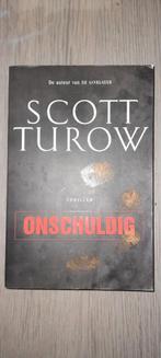 Scott Turow - Onschuldig, Livres, Thrillers, Comme neuf, Scott Turow, Enlèvement ou Envoi