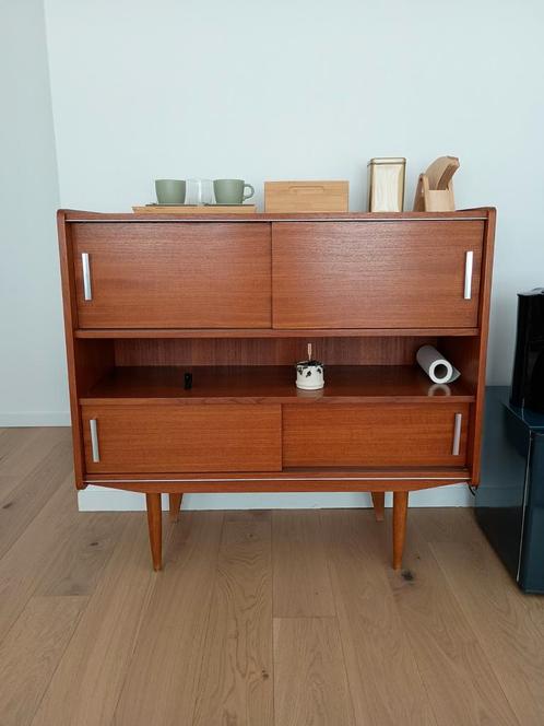Vintage barkast, Huis en Inrichting, Kasten | Buffetkasten, Gebruikt, 100 tot 150 cm, 100 tot 150 cm, 25 tot 50 cm, Ophalen