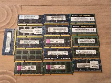 Laptop geheugen voor iets over de 1 euro per stuk! beschikbaar voor biedingen