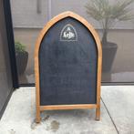 LEFFE stoepbord, Verzamelen, Biermerken, Ophalen, Gebruikt, Reclamebord, Plaat of Schild, Leffe