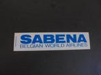 autocollant Sabena Belgian World Airlines, Collections, Envoi, Neuf, Société ou Association