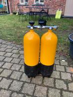 Vintage Duikfles bi 4 kuub 2x10 liter, Watersport en Boten, Duiken, Ophalen, Gebruikt, Duikfles