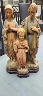 oude italiaanse heilige familie (11iv252/4), Antiquités & Art, Antiquités | Objets religieux, Envoi