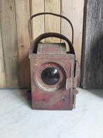 Leuke oude britse spoorweg / trein / sein lamp, Antiek en Kunst, Ophalen of Verzenden
