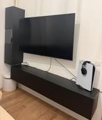 Tv kast + vitrinekast, Huis en Inrichting, Kasten |Televisiemeubels, Ophalen, Zo goed als nieuw