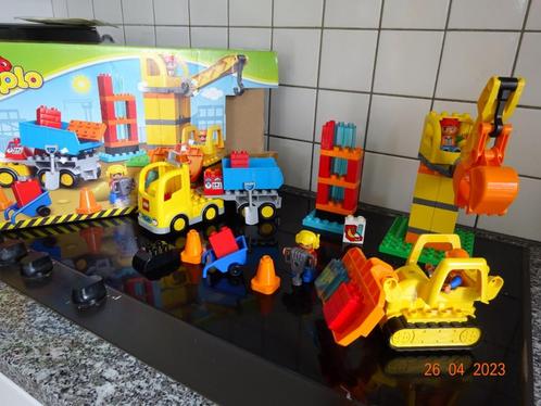 LEGO DUPLO Grote Bouwplaats - 10813*VOLLEDIG*PRIMA STAAT*, Enfants & Bébés, Jouets | Duplo & Lego, Duplo, Ensemble complet, Enlèvement ou Envoi