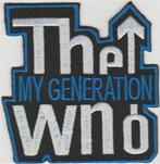 The Who My Generation stoffen opstrijk patch embleem #5, Verzamelen, Muziek, Artiesten en Beroemdheden, Verzenden, Nieuw, Kleding