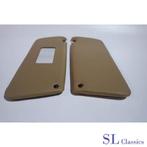 Zonnekleppen Beige Mercedes-Benz SL R107 / W107, Auto-onderdelen, Interieur en Bekleding, Verzenden, Nieuw, Mercedes-Benz