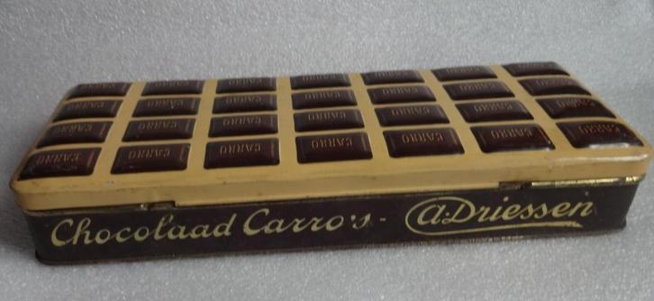 Blikken doos Chocolaad Carro's, Verzamelen, Blikken, Ophalen of Verzenden