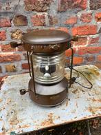 Scheepslamp antiek, Ophalen