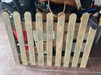Houten tuinpoort, Tuin en Terras, Tuinpoorten, Gebruikt, 100 tot 150 cm, Ophalen of Verzenden, Draaipoort