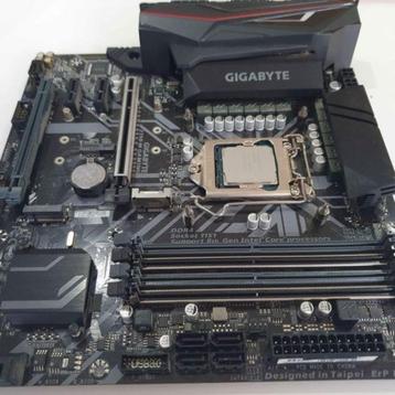 Gigabyte Z390 M Gaming + Intel i5 8600k Processor