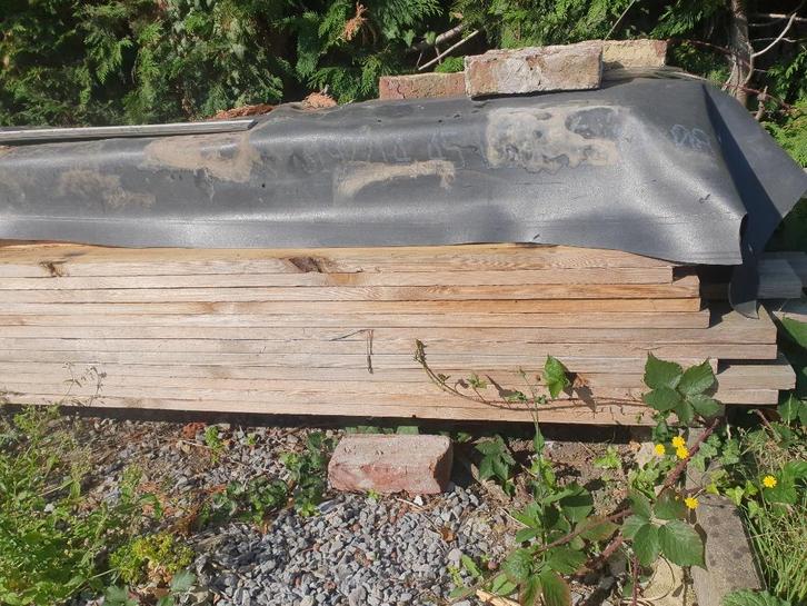 Planche sapin de recuperation 2.5cm epaisseur, Bricolage & Construction, Bois & Planches, Utilisé, Planche, Pin, 300 cm ou plus