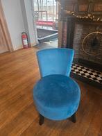 Fauteuil en tissu bleu, Maison & Meubles, Fauteuils