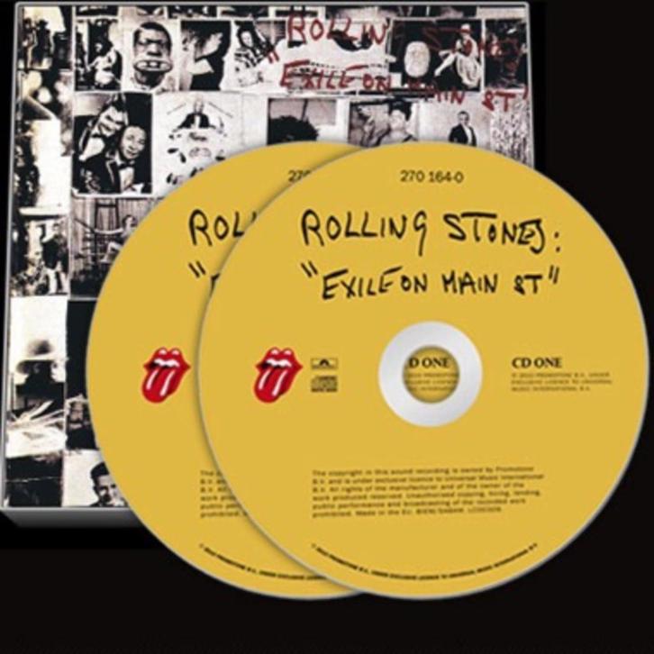ROLLING STONES - Exile on main street ( 2CD ), Cd's en Dvd's, Cd's | Rock, Zo goed als nieuw, Poprock, Verzenden