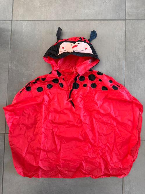 Lieveheersbeestje regenponcho 92/98, Caravans en Kamperen, Regenkleding, Gebruikt, Regenponcho, Kinderen, Ophalen