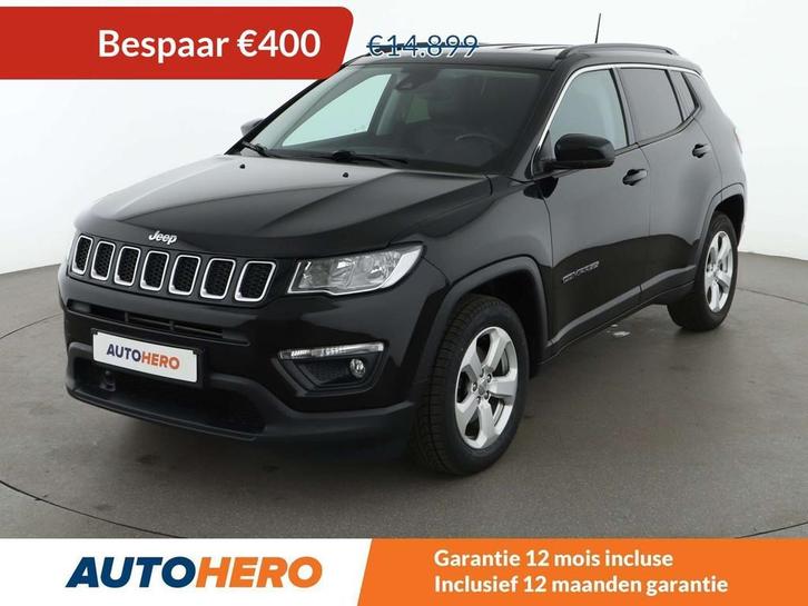 Jeep Compass 1.4 M-Air Longitude FWD (bj 2018), Auto's, Jeep, Te koop, Compass, ABS, Achteruitrijcamera, Airbags, Airconditioning