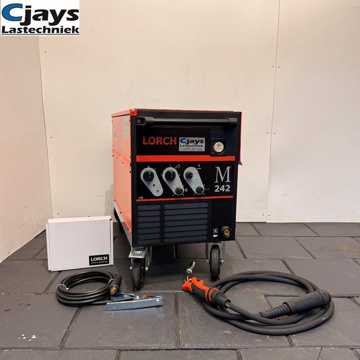 Lorch M242 Mig Mag Co2 Lasapparaat Laspost + Garantie, Doe-het-zelf en Bouw, Gereedschap | Lasapparaten, Zo goed als nieuw, CO2