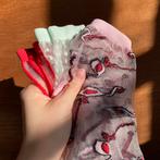 3 paires de bas, Rouge, Socquettes et Bas genoux, Taille 39 à 42, Enlèvement ou Envoi