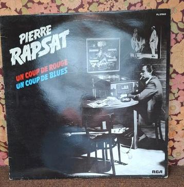 33 T Pierre Rapsat Un coup de rouge un coup de blues, Enlèvement ou Envoi, Comme neuf