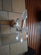 kristallen wandlicht, Ophalen of Verzenden, Gebruikt, Glas