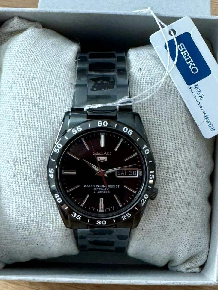 Seiko automatisch horloge, Handtassen en Accessoires, Horloges | Heren, Nieuw, Polshorloge, Seiko, Staal, Staal, Ophalen of Verzenden