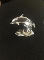 Dolfijn Schwarovski-stijl 8 cm x 9 cm, Antiek en Kunst, Antiek | Glaswerk en Kristal