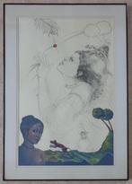 JEAN-CLAUDE COENEGRACHT / VROUWENFIGUREN ORIGINEEL 101x70cm, Antiek en Kunst, Kunst | Schilderijen | Modern, Ophalen
