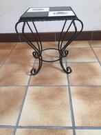 Antiek bijzettafeltje met tegeltjes van Villeroy&Boch, Huis en Inrichting, Ophalen