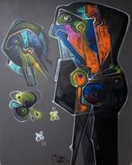 " Sol Naciente " XXL Acrylschilderij van Simeon Gonzales, Enlèvement ou Envoi