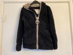 Warme fleece zwart/beige - Lola & Liza - maat 134/140, Kinderen en Baby's, Kinderkleding | Maat 134, Gebruikt, Meisje, Trui of Vest