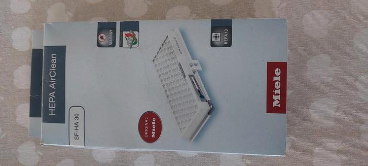 Miele HEPA AirClean filter SF-HA 30 (Nieuw!!) MIE1003, Elektronische apparatuur, Stofzuigers, Nieuw, Stofzuiger, Stofzak, Ophalen of Verzenden