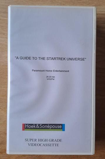 STAR TREK - A Guide To The Startrek Universe - VHS beschikbaar voor biedingen