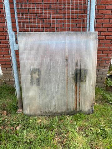 Polycarbonaatplaat dak kippenhok konijnenhok etc beschikbaar voor biedingen