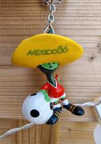 Mexico 1986 wk voetbal vintage sleutelhanger, Ophalen of Verzenden, Zo goed als nieuw, Sport