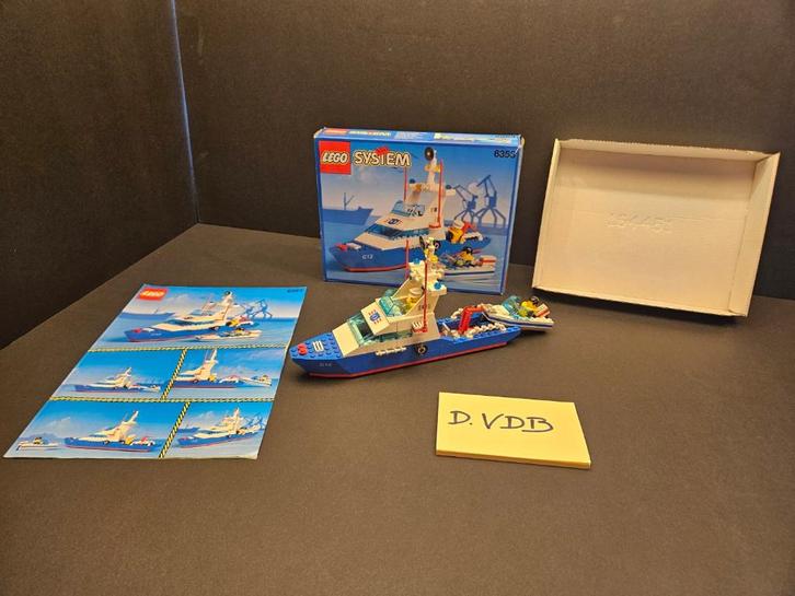 LEGO Coast Guard 6353 Coastal Cutter MET DOOS in TOPSTAAT, Kinderen en Baby's, Speelgoed | Duplo en Lego, Zo goed als nieuw, Lego