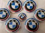 Bmw 50 jaar emblemen set van 7x logo's f10 f30 f15 g30 g20, Auto-onderdelen, Nieuw, Ophalen of Verzenden, BMW