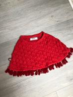 Poncho 8€ meisjes rood 9-12 maanden, Comme neuf, Funky flavours, Fille, Autres types