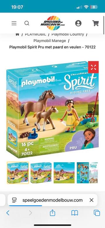 Playmobil Spirit 7 sets, Enlèvement