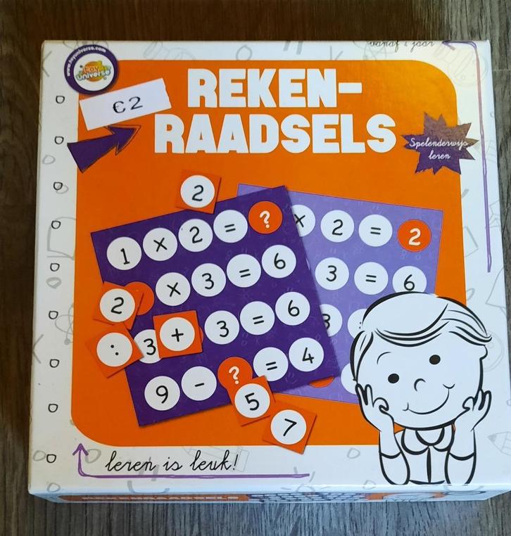 Rekenraadsels, Kinderen en Baby's, Speelgoed | Educatief en Creatief, Rekenen, Ophalen