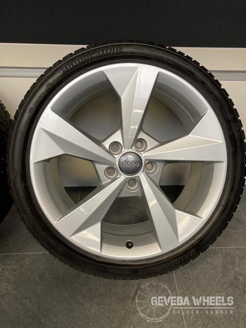 18” originele Audi A3 8P 8V 8Y velgen + winterbanden 5x112, Auto-onderdelen, Banden en Velgen, Banden en Velgen, Winterbanden
