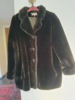 ZGAN Prachtige korte mantel faux fur - Made in Belgium - M, Maat 38/40 (M), Bruin, Verzenden, ANDRES INTERNATIONAL