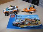 Lego City, Jeep met bootje 60012, Complete set, Gebruikt, Ophalen of Verzenden, Lego