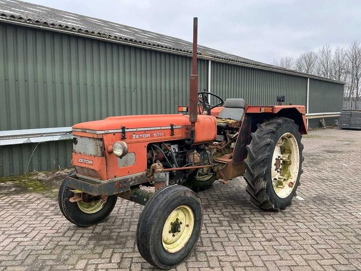 1976 Zetor 5711 Oldtimer tractor, Zakelijke goederen, Landbouw | Tractoren, Overige merken, Oldtimer